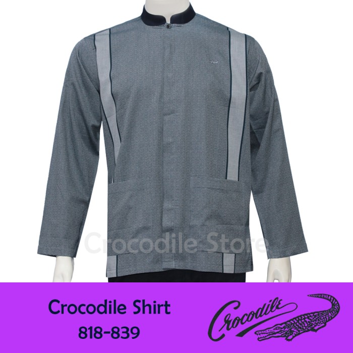 Kemeja KOKO Lengan Panjang Pria Crocodile 818-839 - M
