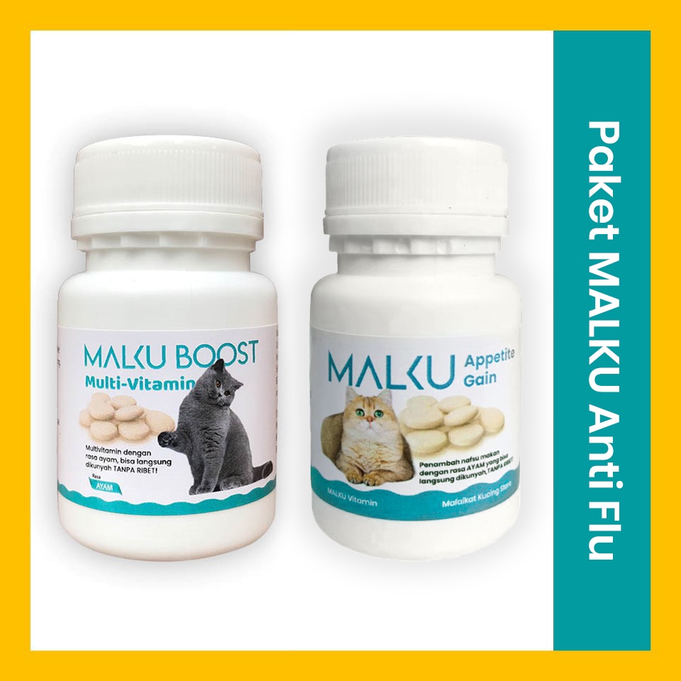 Paket MALKU Anti Flu Belekan Pilek &amp; Imunitas - MALKU Vitamin