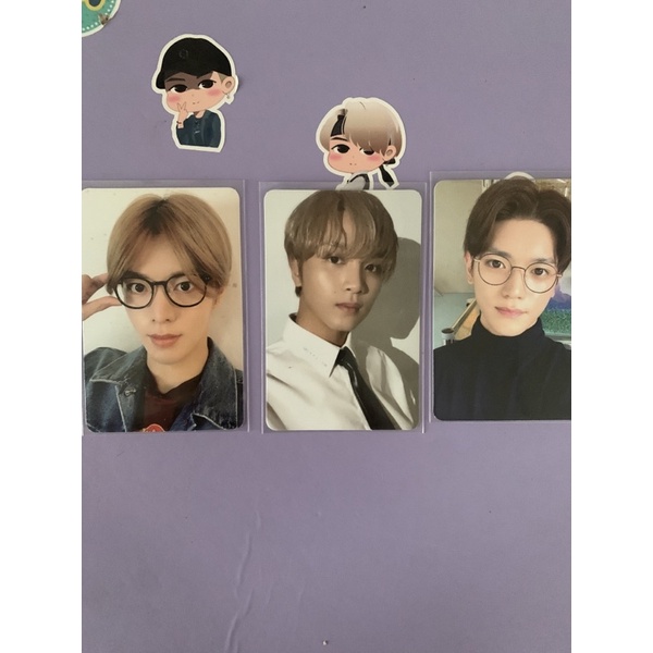 pc/photocard taeyong ncit haechan ncit yuta ncit nct dream ncr 127