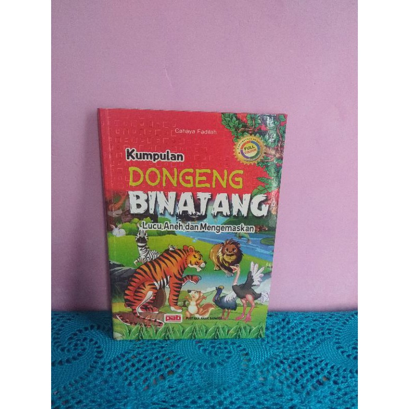 Jual BUKU CERITA ANAK BERGAMBAR: KUMPULAN DONGENG BINATANG | Shopee