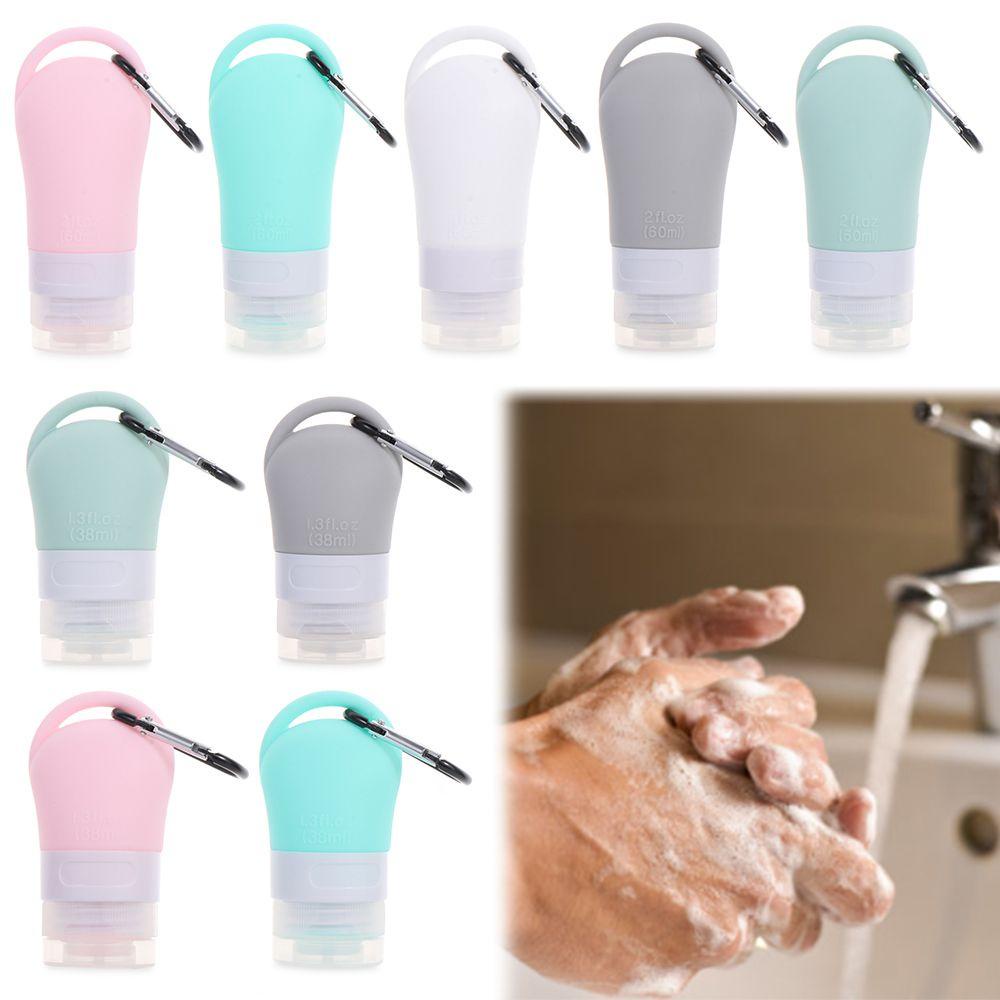 Preva Hook Silicone Bottle Shower Gel Mandi Wadah Pencet Cuci Tangan Portable