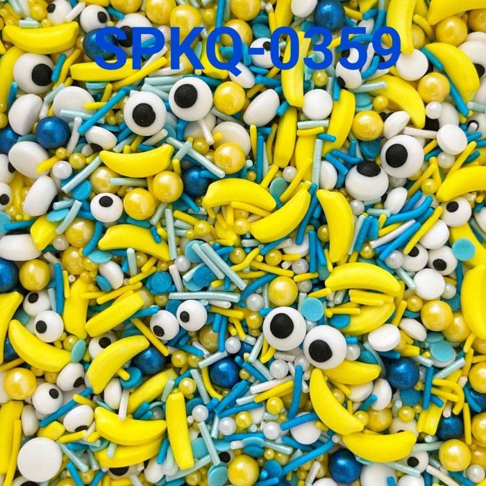 

SPKQ-0359 SPRINKLES SPRINKLE 250GR BUAH PISANG BANANA MINION TERBARU