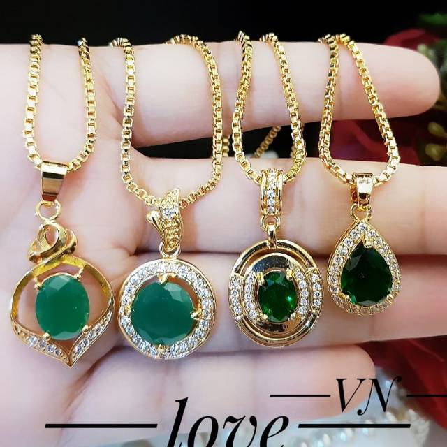 Xuping kalung lapis emas 24k 2910h