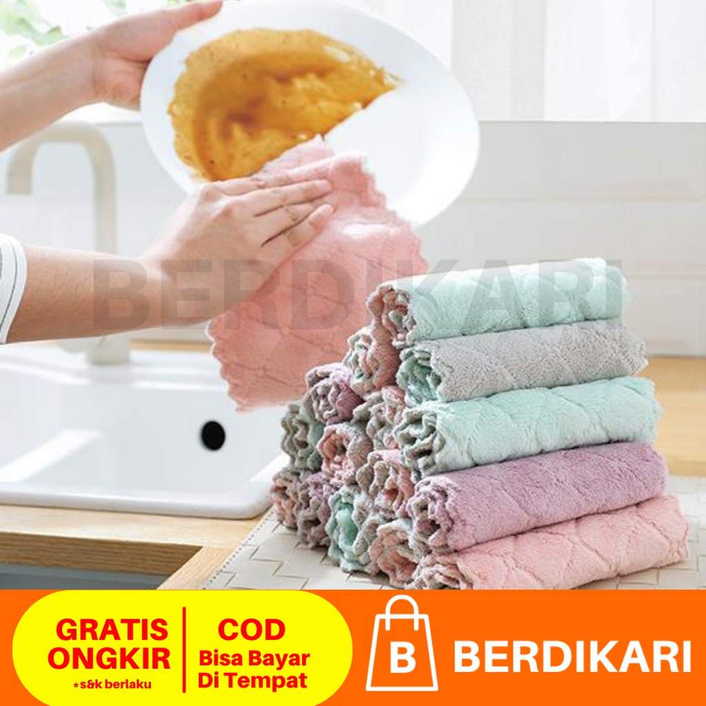 Kain Lap Microfiber Anti Minyak