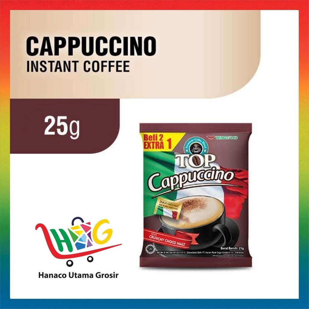 Top Coffee Cappuccino 25 gram