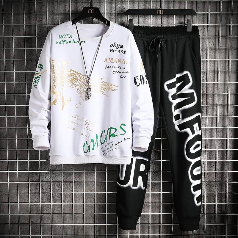 BISA COD / STELAN AMANAI / satu set /atasan dan bawahan /baju pria terbaru