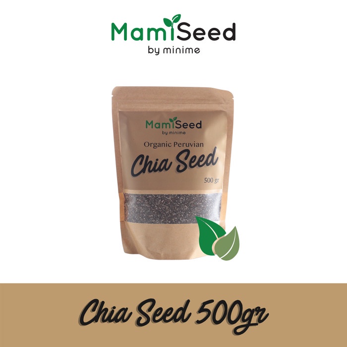 

✨COD✨ Black Organic Chia Seeds