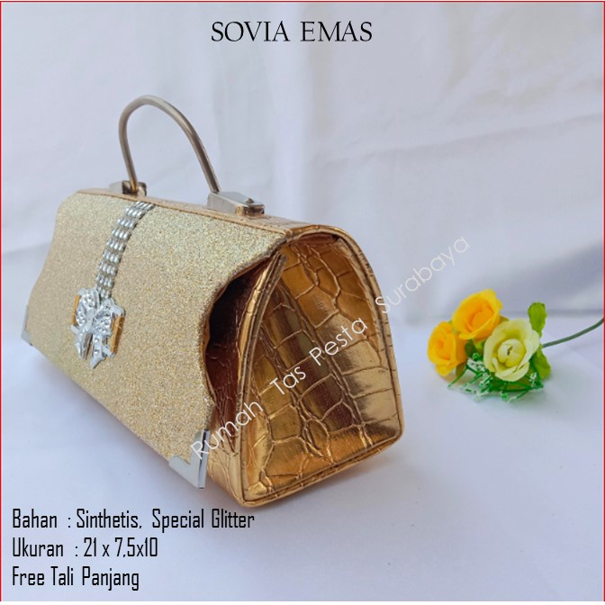 Tas Pesta,Tas Kecil,Tas Imut,SOVIA EMAS