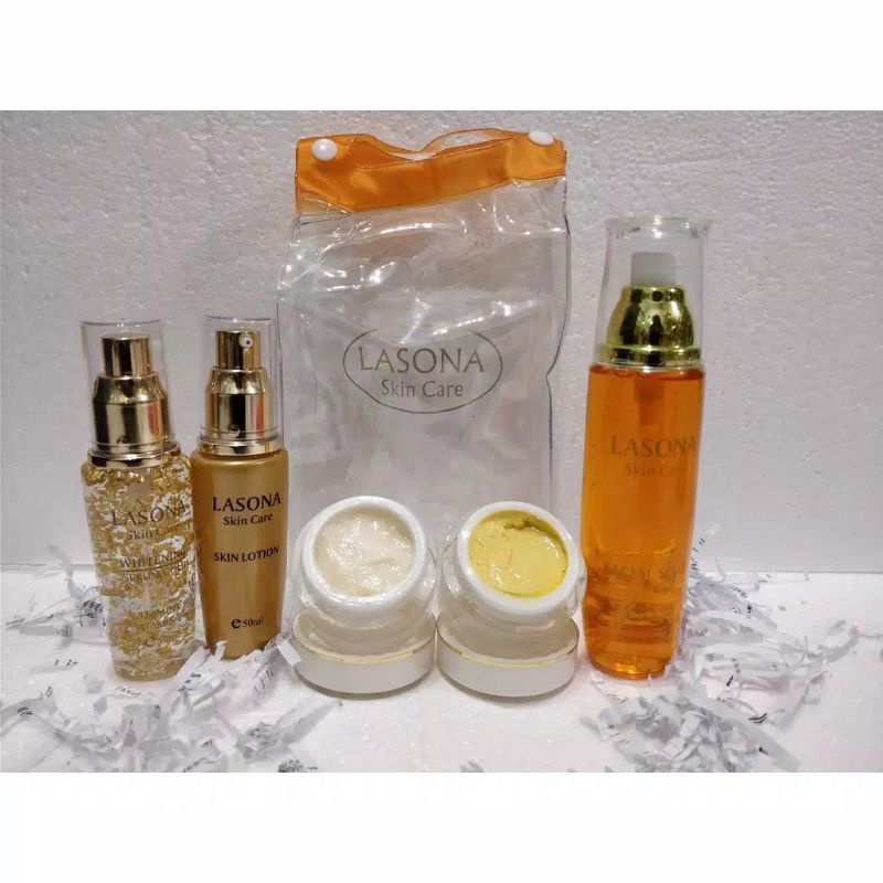 Paket cream Lasona skin care komplit original