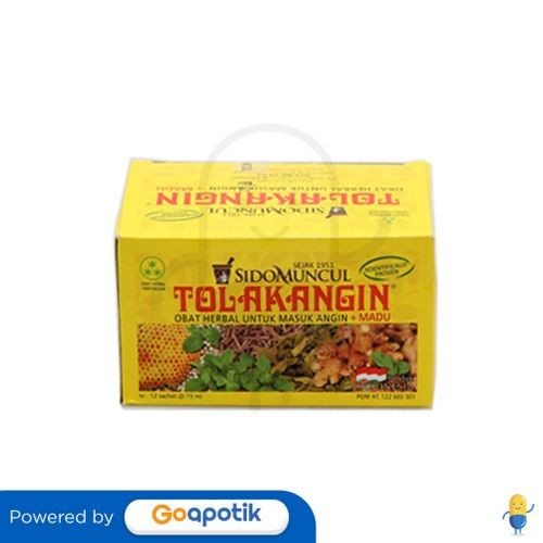 

TOLAK ANGIN PLUS MADU BOX 12 PCS