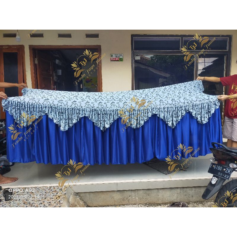 cover meja prasmanan alas batik /taplak meja batik