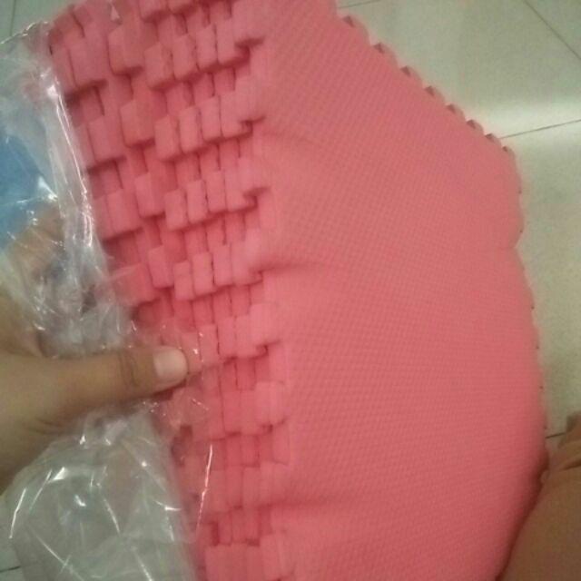 Harga Paket 2 Pack Matras Ecomat Polos 30x30x1cm Lebih Murah..