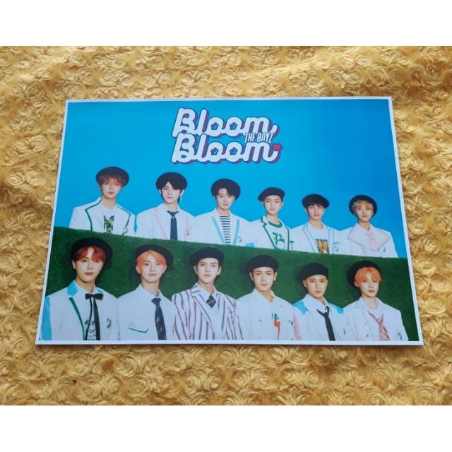 Poster Satuan The Boyz Bloom Bloom Shopee Indonesia