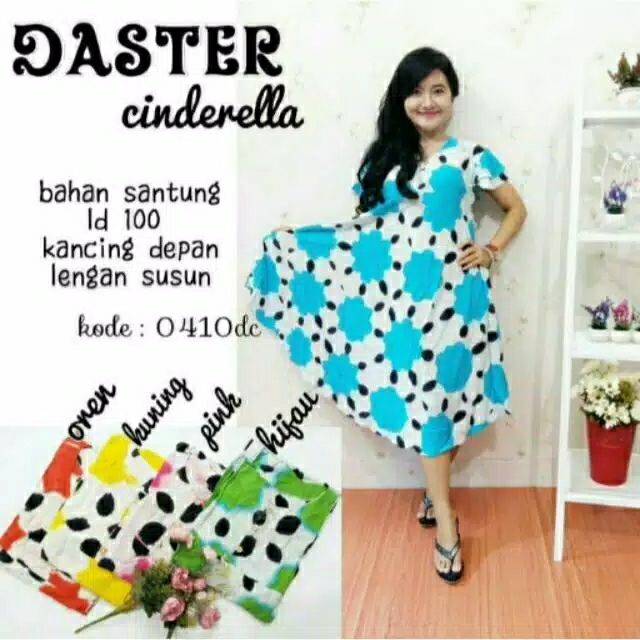 DASTER CINDERELLA GROSIR MURAH ASLI PEKALONGAN