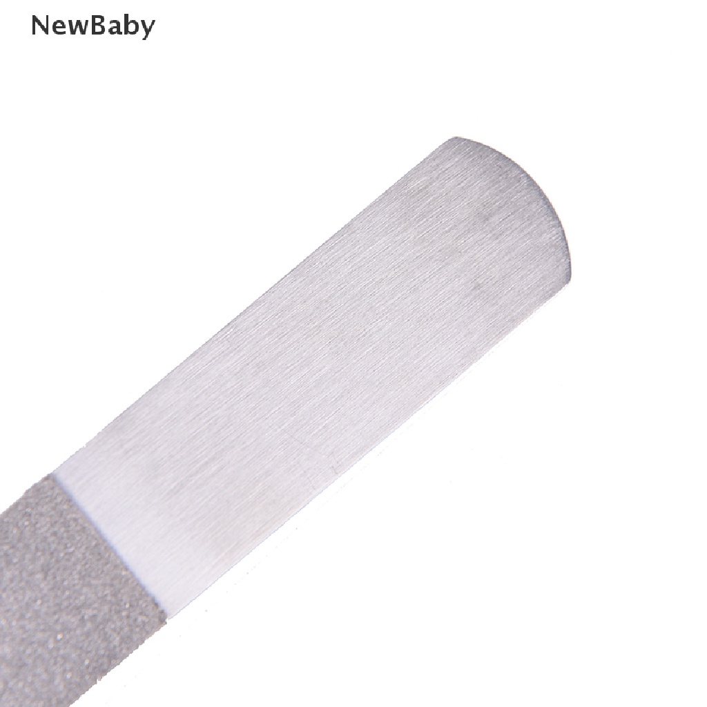 Alat Kikir Kuku Dua Sisi Bahan Stainless Steel Untuk Manicure Pedicure