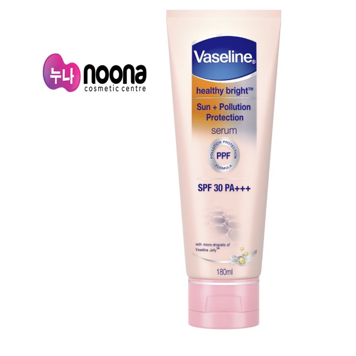 VASELINE HEALTHY BRIGHT SERUM PENCERAH BADAN SPF 30 180ML