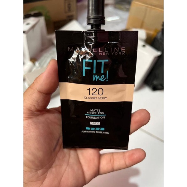 MAYBELLINE FIT ME  FOUNDATION SACHET (ORIGINAL) 5ML