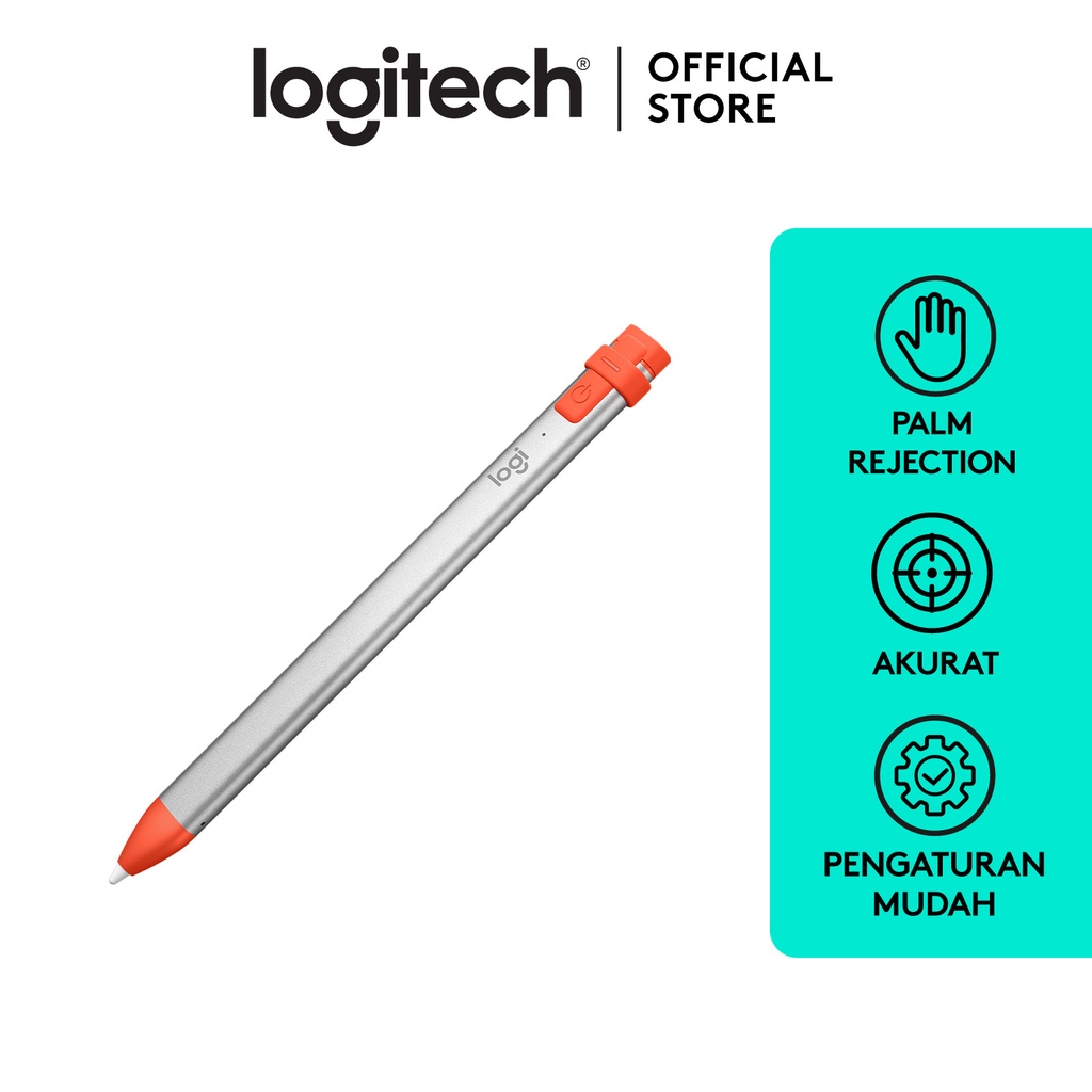 Logitech Crayon Pensil Digital untuk iPad