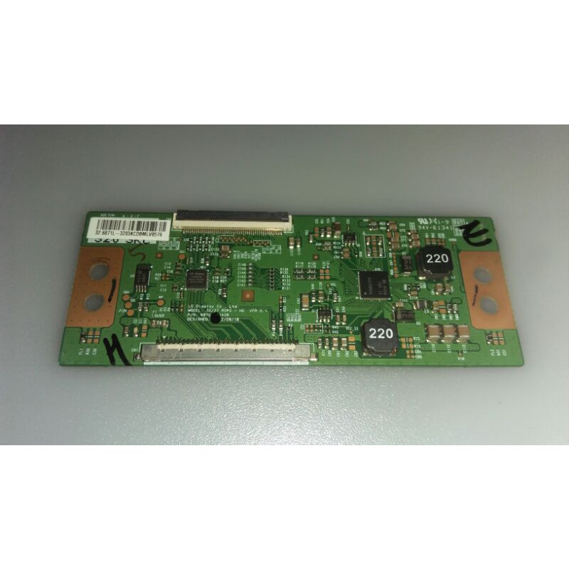 T CON TICON TCON TV LED TOSHIBA 32L3300VJ 32L3300