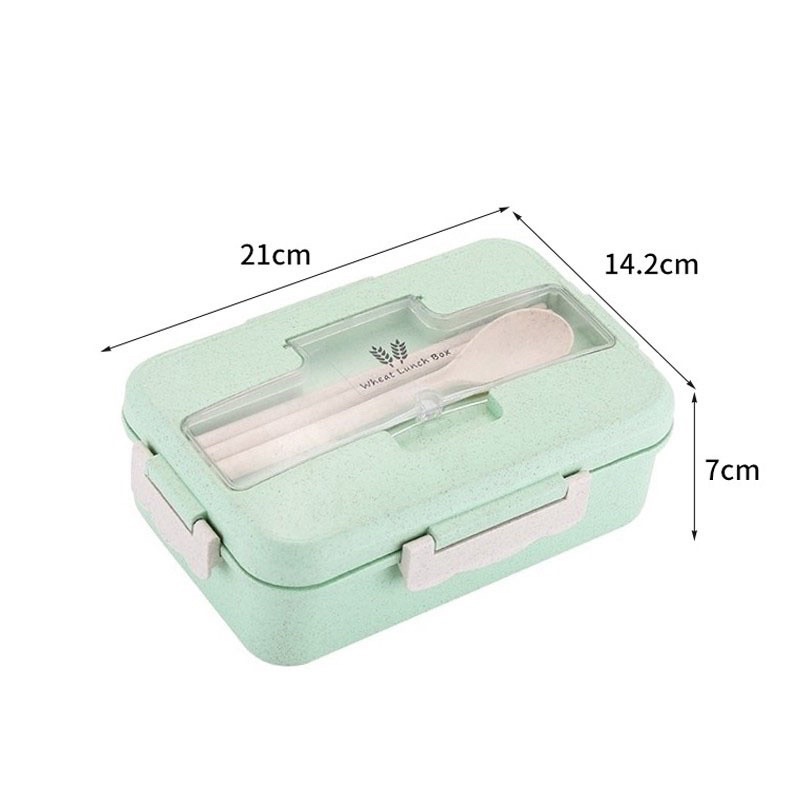 [ACQ] Tempat Makan Lunch Box Set Jerami-6