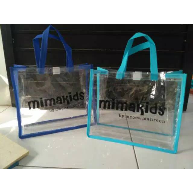 Jual Custom Tas Hantaran Mika Tas Ultah Mika Tas Berkat Mika Sablon Nama Shopee Indonesia