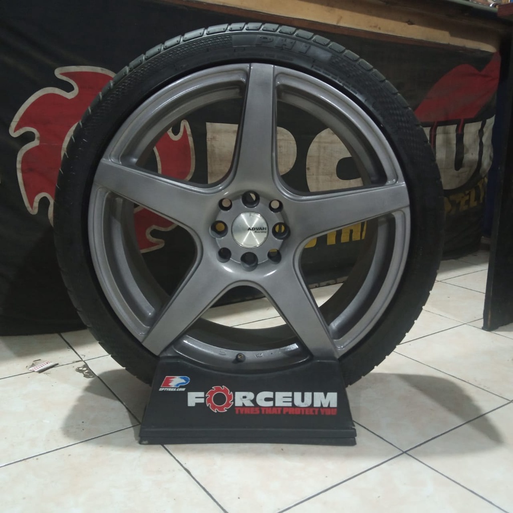 Velg Mobil Bekas Racing Advan Ring 18x8 Pcd 4x100/114