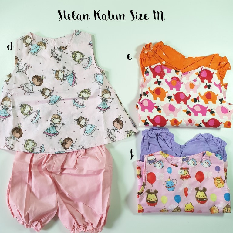 Stelan Anak Katun Size M