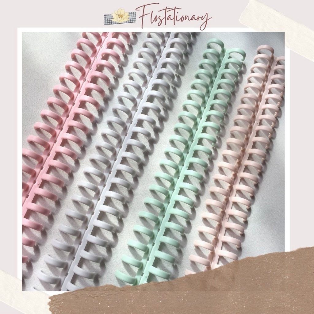 

[FS] Panmomo DIY Binder Binding Strip Ring Binder Collection Part 2 - Tulang Binder 30 Hole