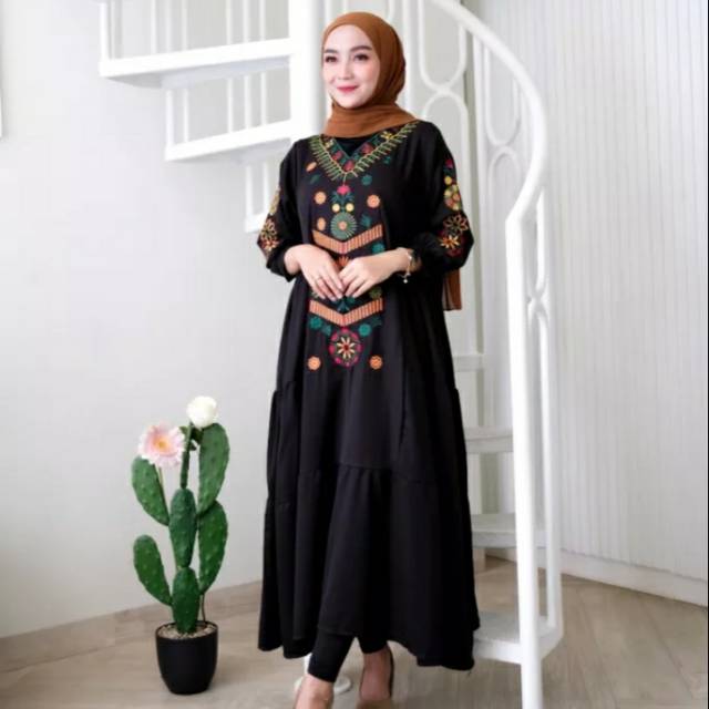 Ramadhania Dress Bordir