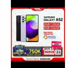 samsung galaxy A52 8GB/256GB