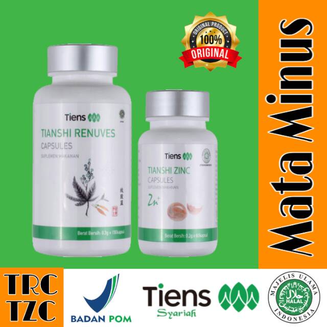 TIENS MATA MINUS | OBAT MINUS & SILINDER TINGGI | TIENS OROGINAL