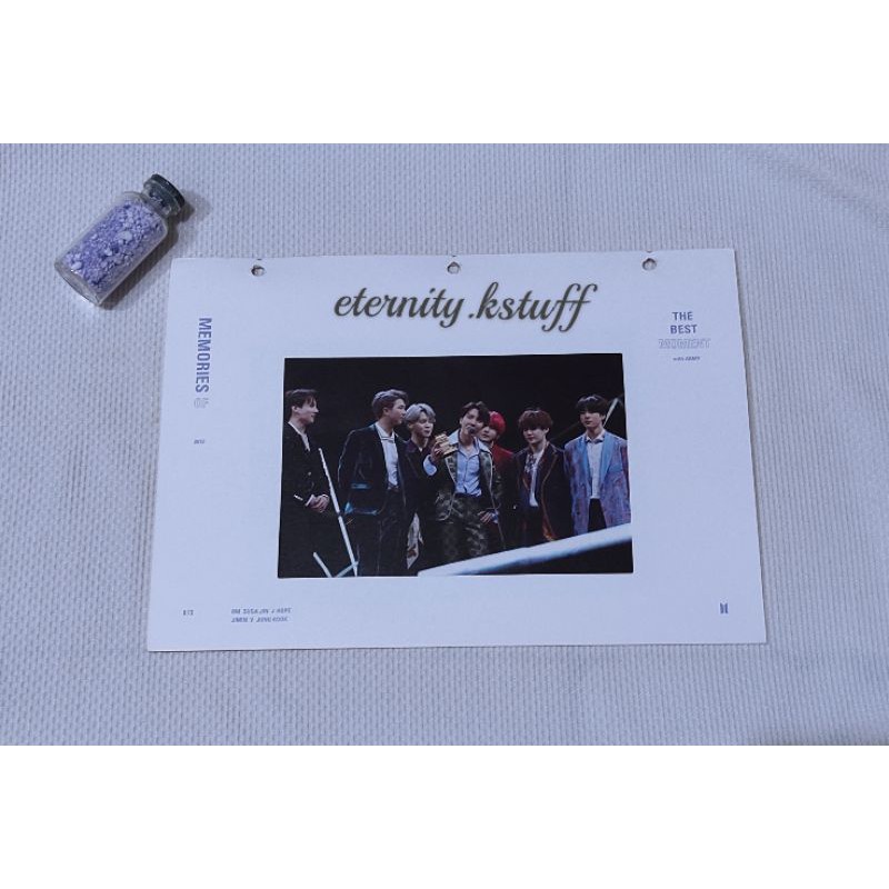 BTS memories 2018- Postcard + frame