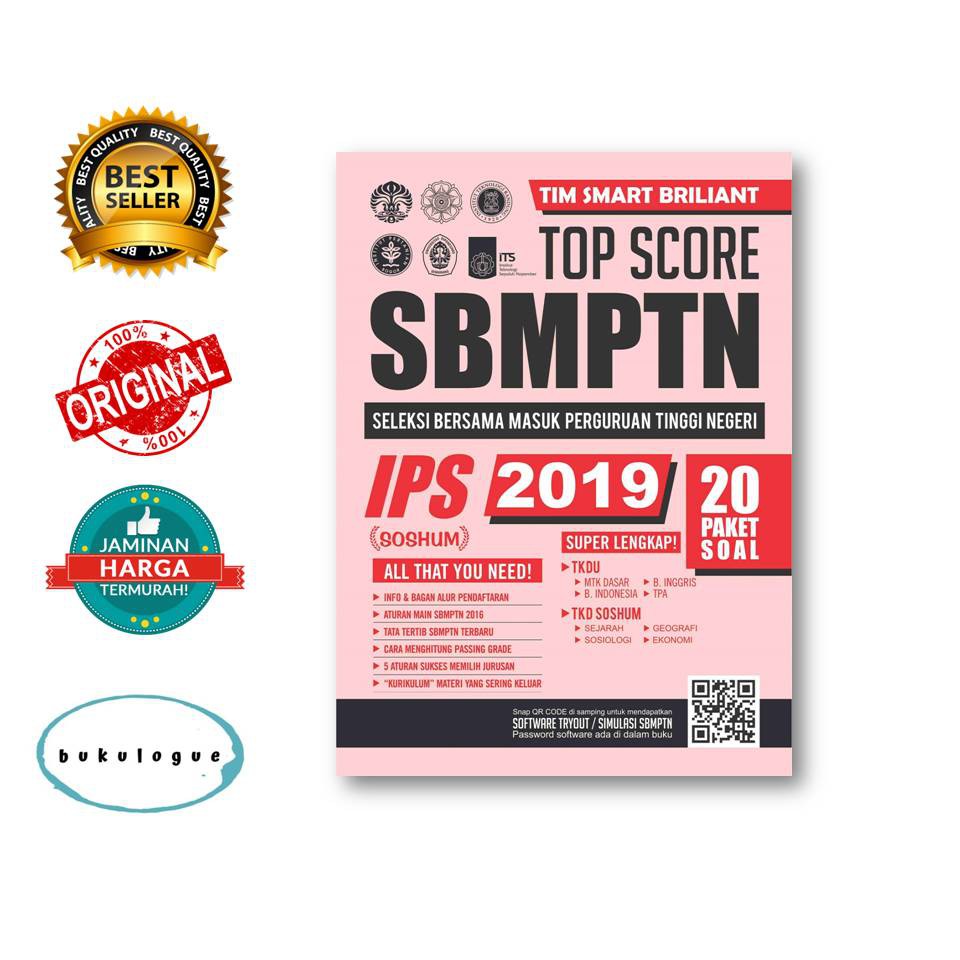 TOP SCORE SBMPTN IPS 2019 SOSHUM Shopee Indonesia