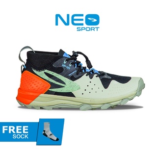 910 Nineten Yuza MatterHorn Sepatu Trail Running - Hitam/Abu/Orange