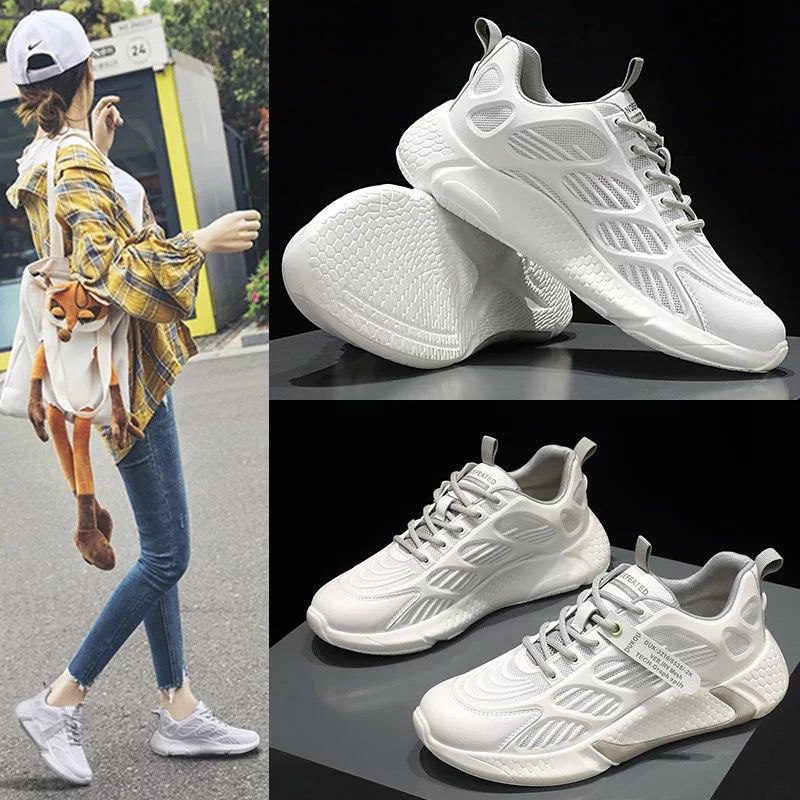 SEPATU SNEAKERS WANITA SANTAI IMPORT SEPATU SNEAKER CEWEK OLAHRAGA SPORT SEPATU CEWE KEKINIAN MURAH