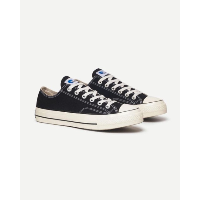 Sepatu Ventela High 70s Black Natural Original 100%