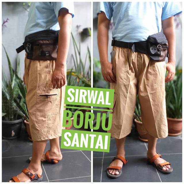 Celana sirwal borju santai