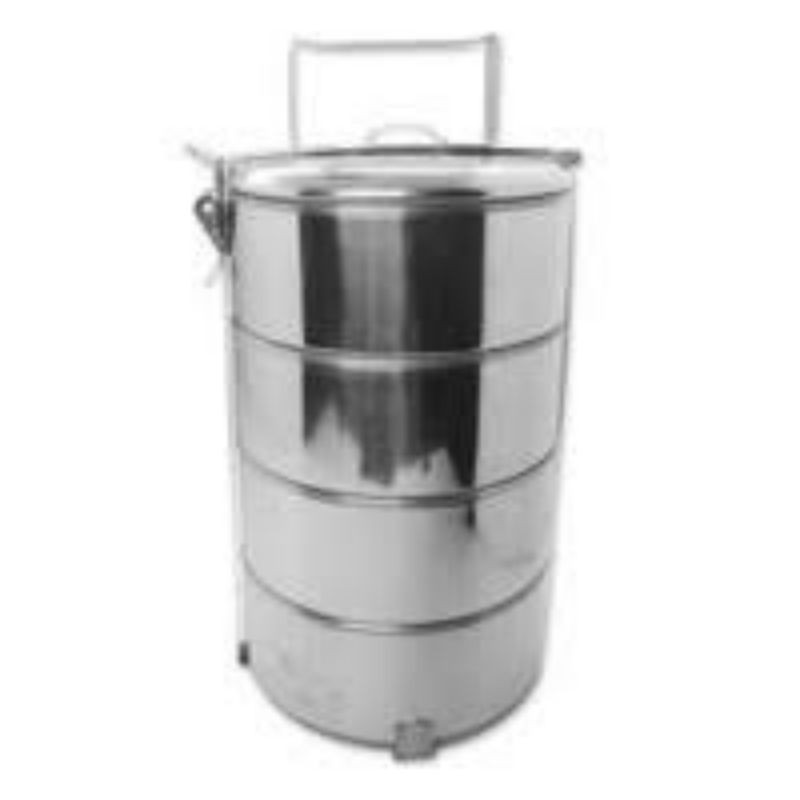 Rantang stainless 4 susun diameter 14cm