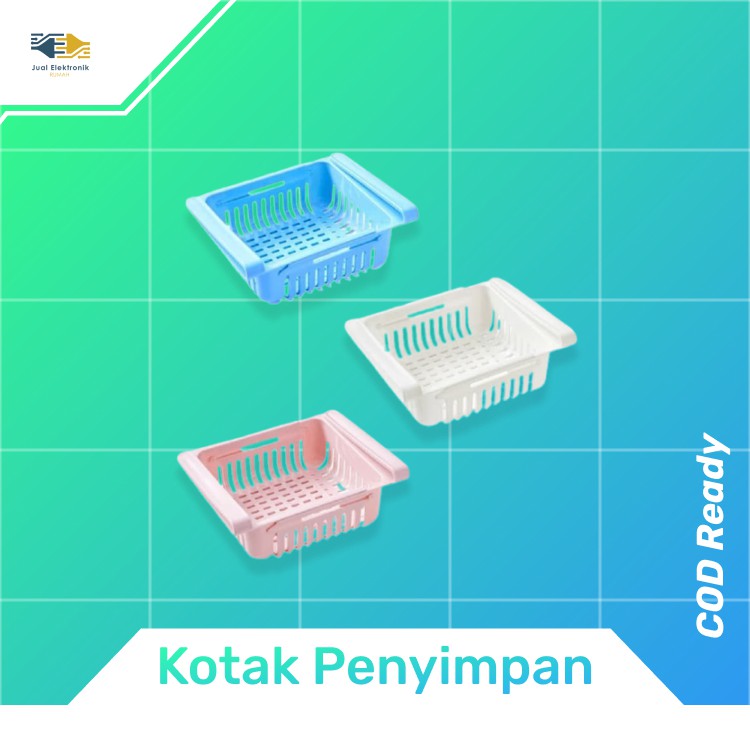 Kotak Penyimpanan Makanan Dalam Kulkas / Laci Kulkas / Sliding rack M801