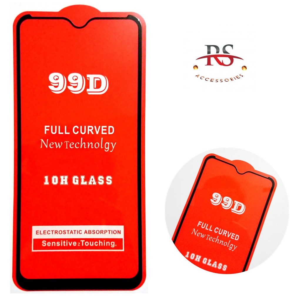 TEMPERED GLASS WARNA FULL COVER M3 X3 PRO NOTE 9 PRO  9 9A