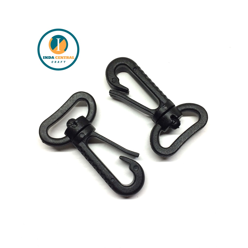 KEW-KEW KAIT CANTELAN TAS UKURAN 2.0 CM PLASTIK PP ISI 120 PCS