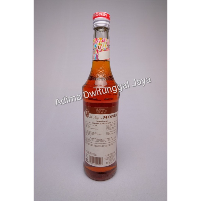 Monin Caramel Syrup / Sirup Caramel Monin 700ml