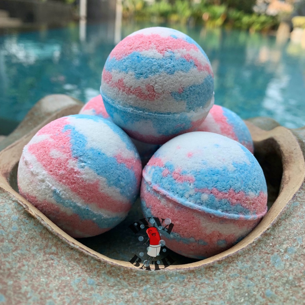 Jawbreaker Bath Bomb multicolour Homemade Bath Bomb Handmade Bath Bomb by Dynabath