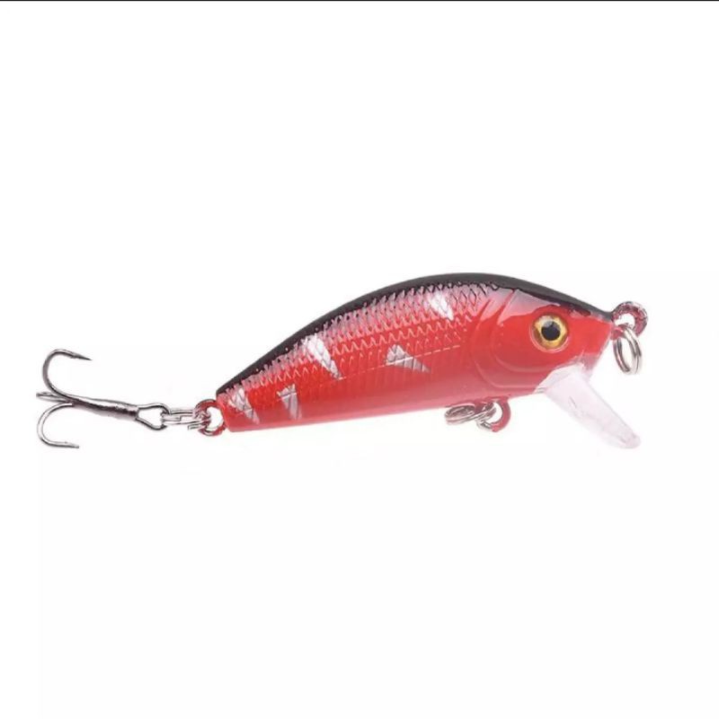 (M04) 5 Cm 3.6G Swim Fish Fishing Lure Artificial Hard Crank bait Top water Wobbler Japan