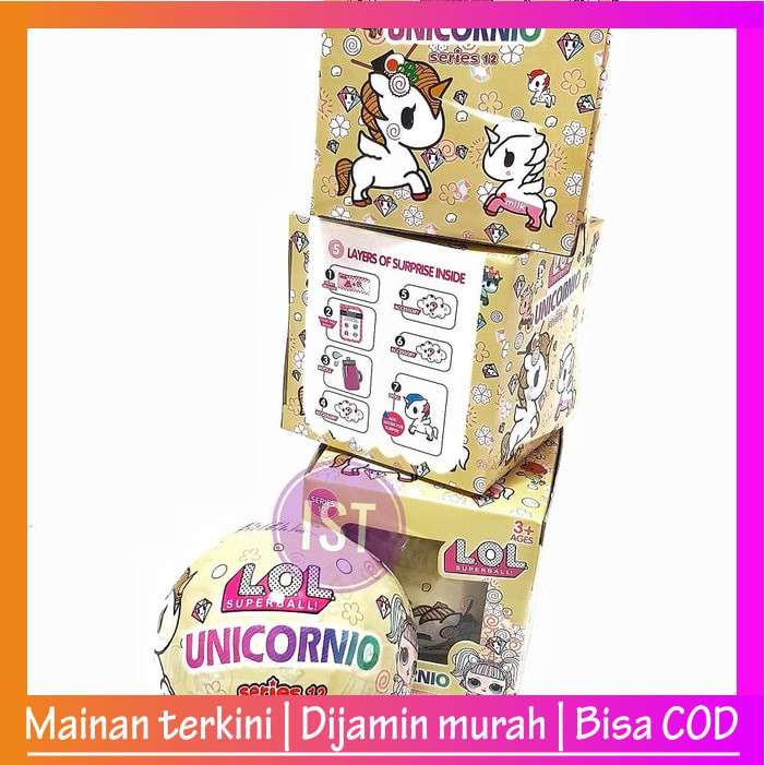 LOL Surprise Doll Besar UNICORNIO series 12 No.848G IT370