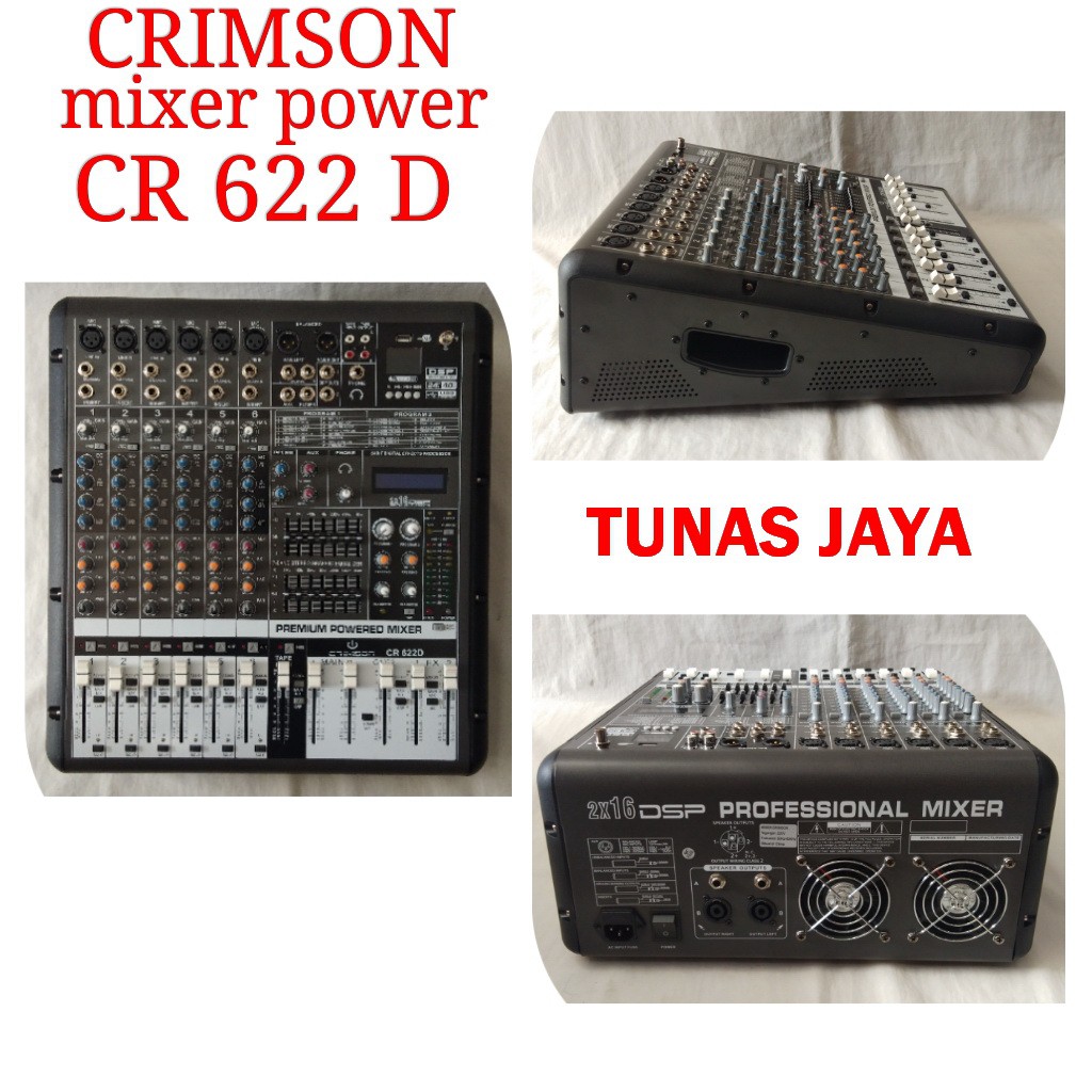 Power Mixer CRIMSON CR 622 D / Power Crimson CR662D