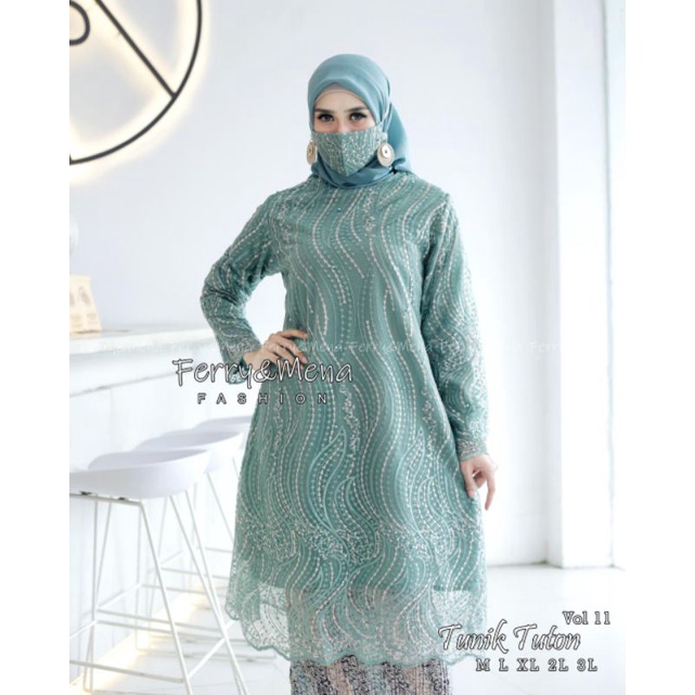 NEW TUNIK JUMBO//KEBAYA MODERN//KEBAYA ORIGINAL//TUNIK TUTON//By Ferry Mena