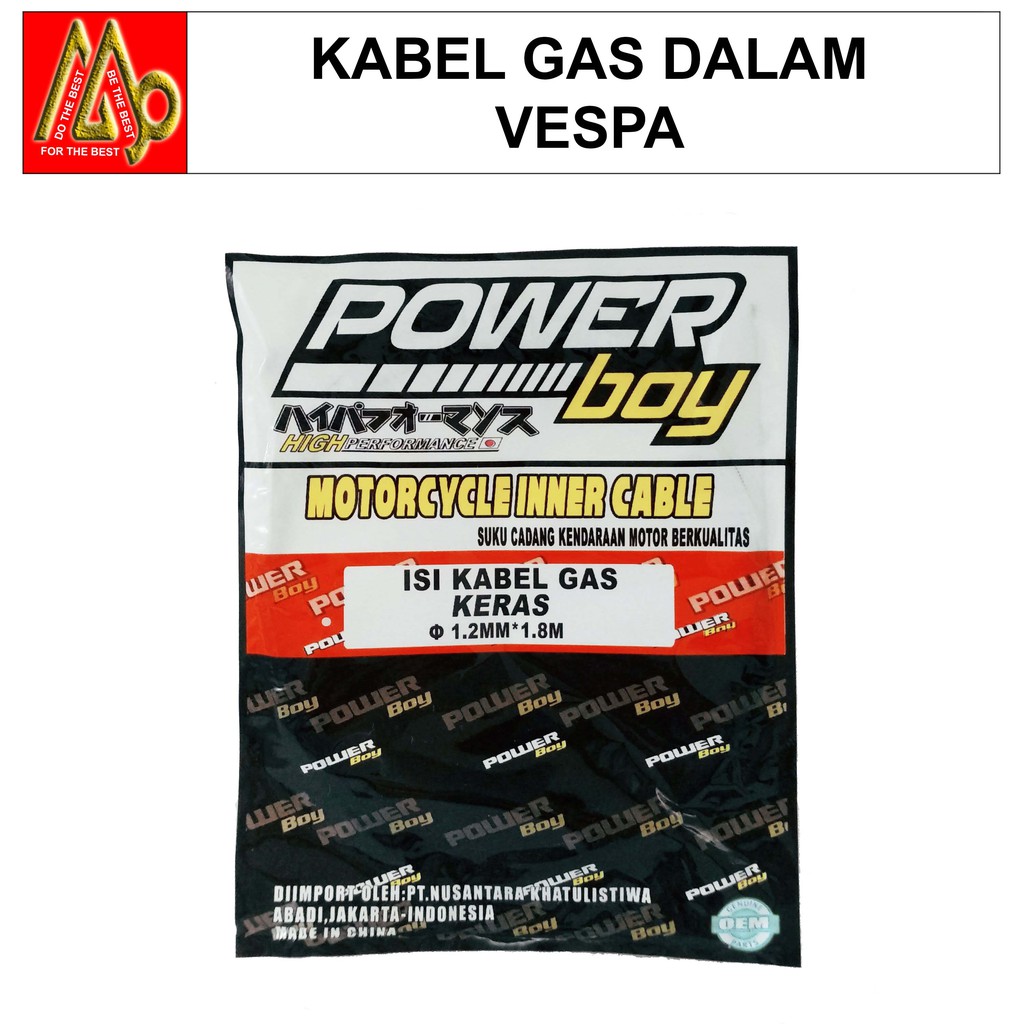 Vespa / Kabel Gas Dalam / TW