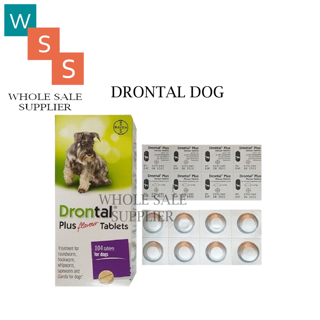 OBAT CACING ANJING KUCING DRONTAL