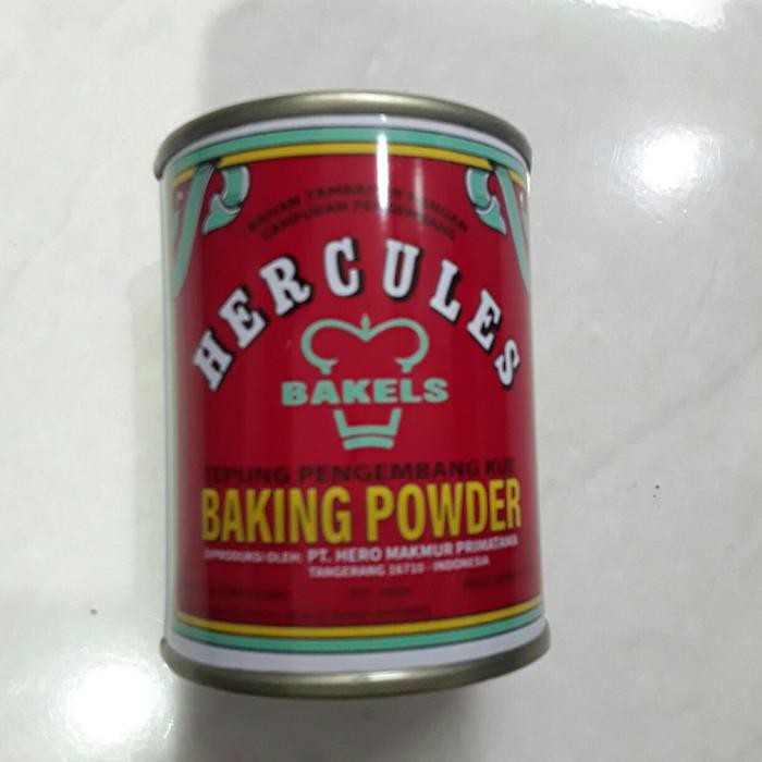 

Baking powder Hercules, BPDA, Baking powder double acting 110gram BERKUALITAS